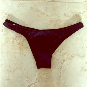 Victoria’s Secret Itsy black bikini bottoms Size medium
